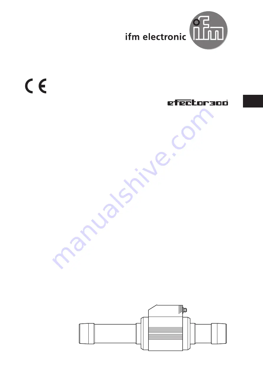 IFM Electronic efector300 SD2000 Скачать руководство пользователя страница 1