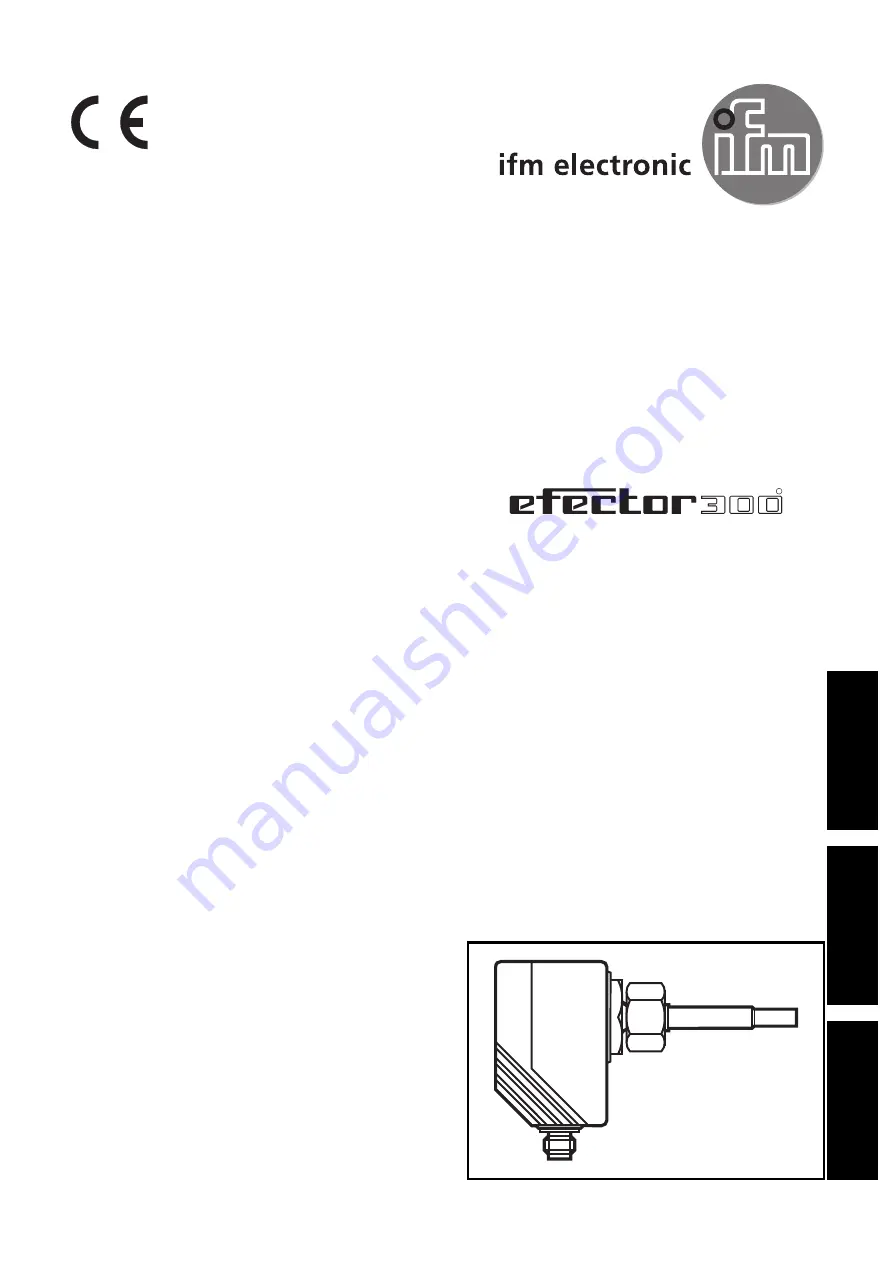 IFM Electronic efector300 SI0106 Скачать руководство пользователя страница 1