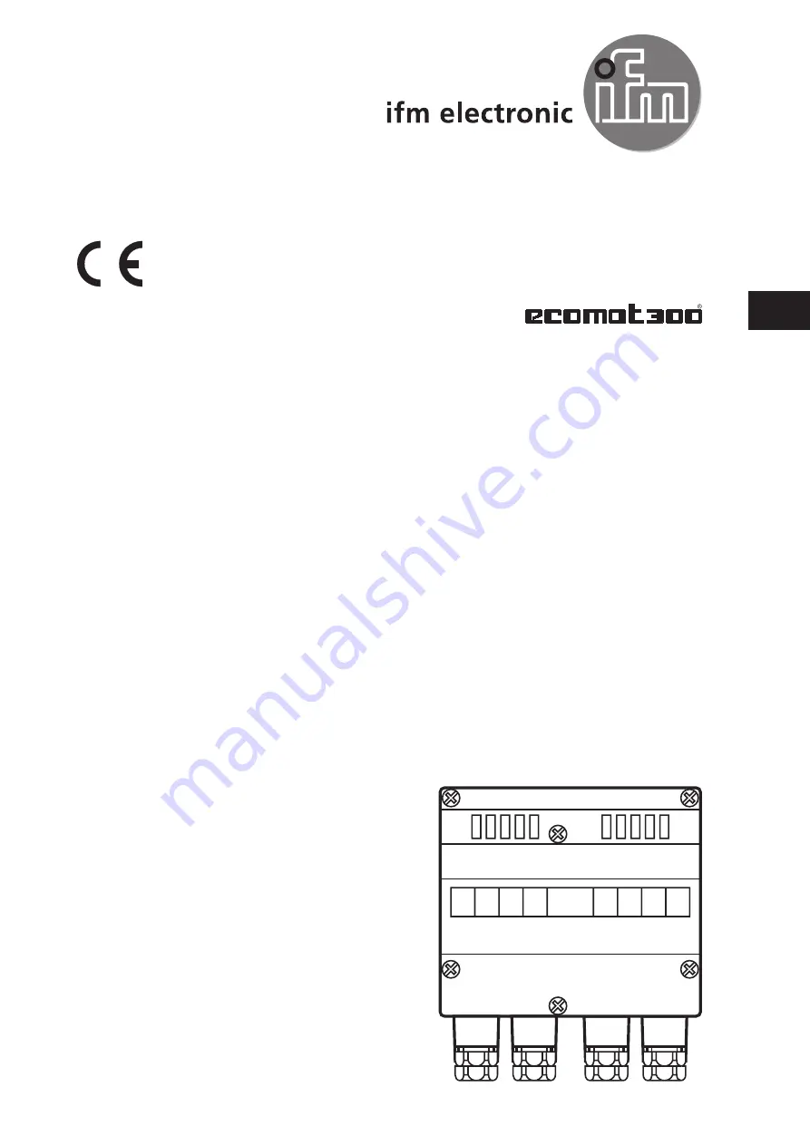 IFM Ecomat 300 AC2035 Operating Instructions Manual Download Page 1