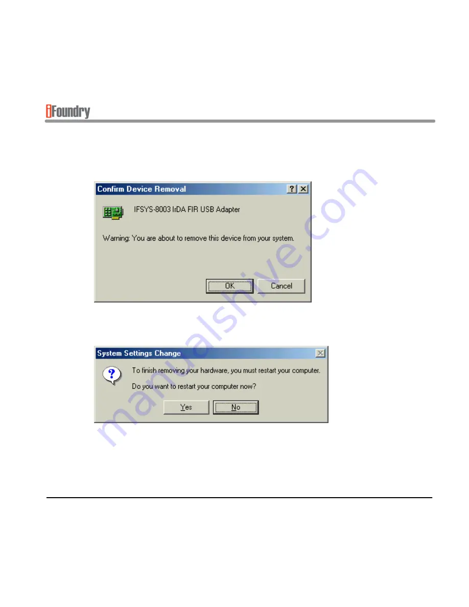 IFoundry Systems IFSYS-8003 User Manual Download Page 33