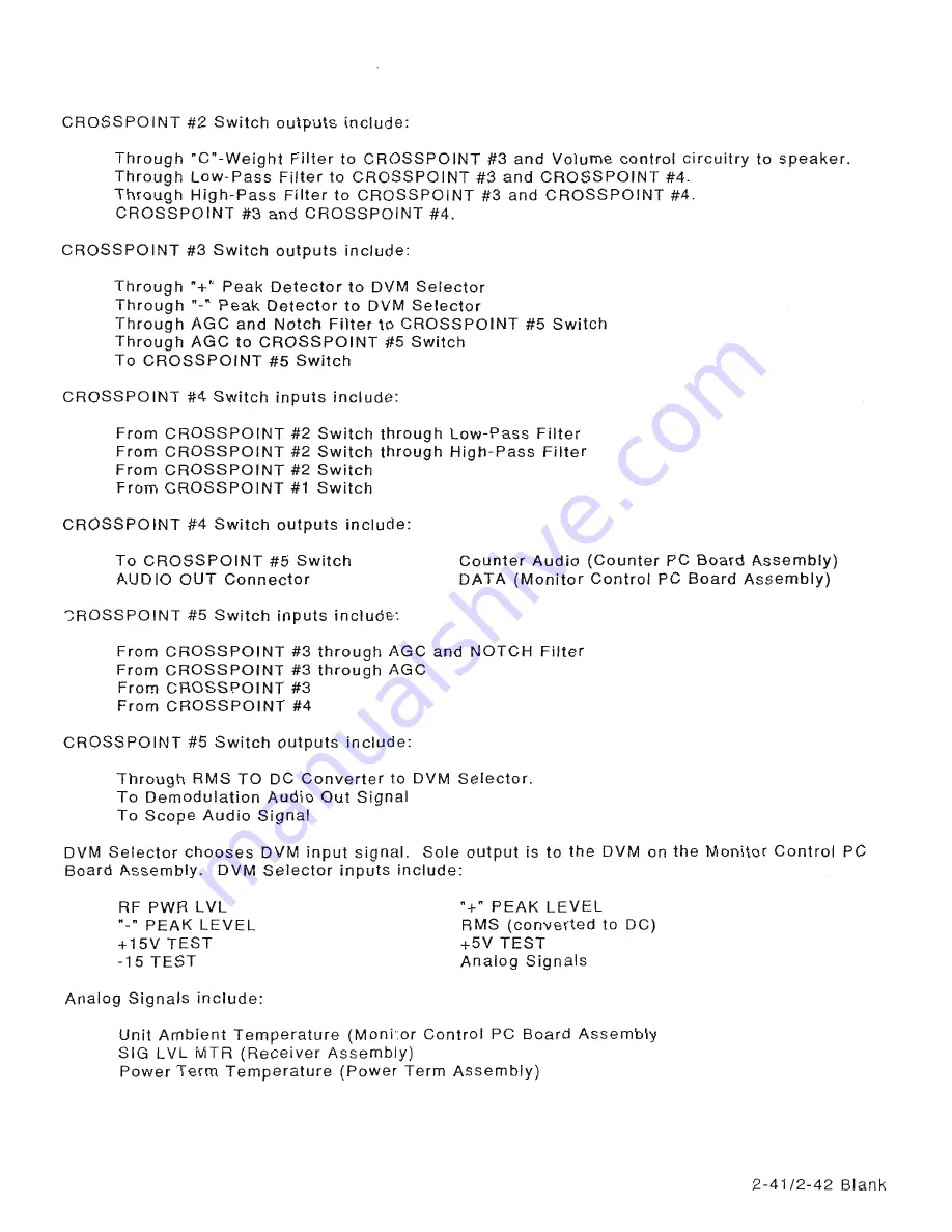 IFR Systems FM-1600S Maintenance Manual Download Page 60