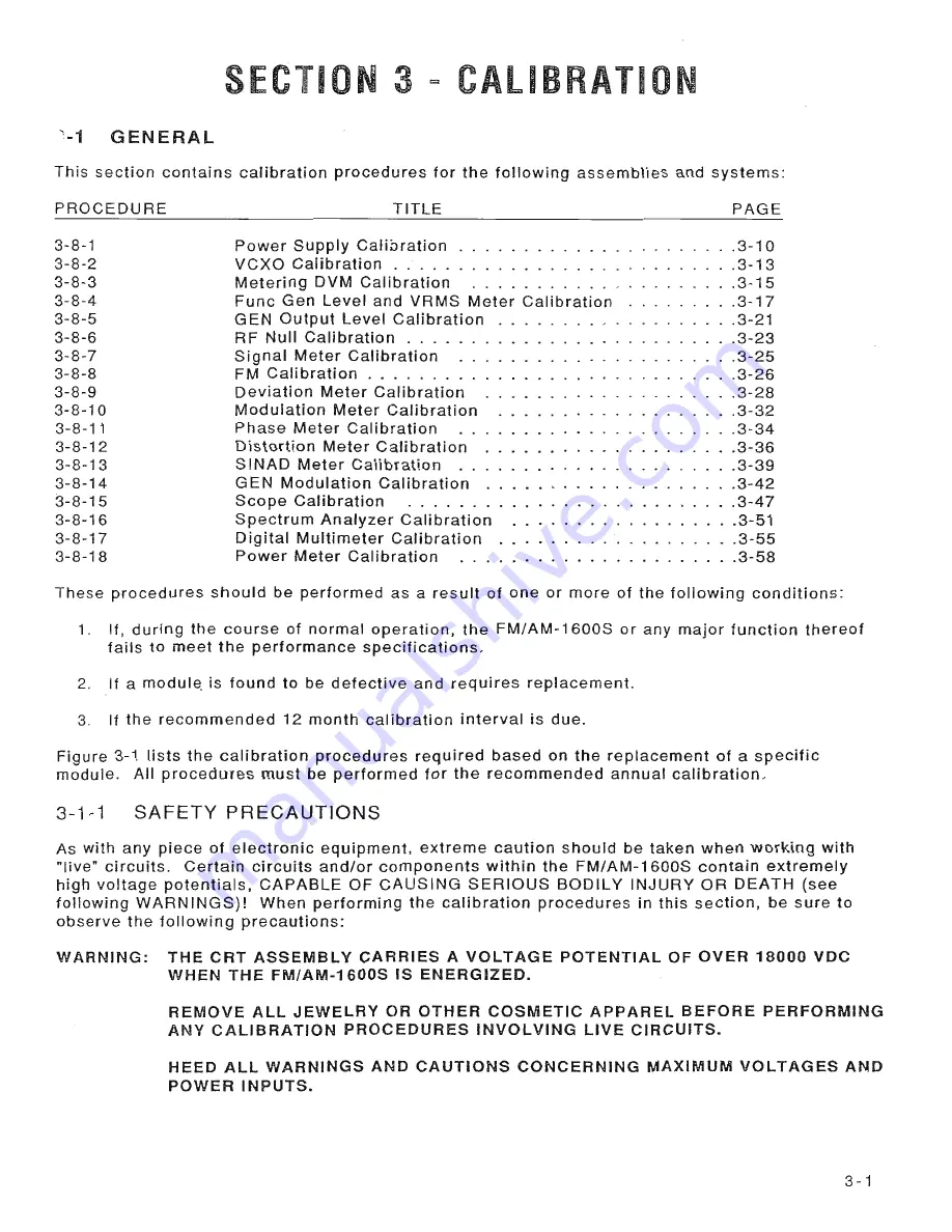 IFR Systems FM-1600S Maintenance Manual Download Page 94