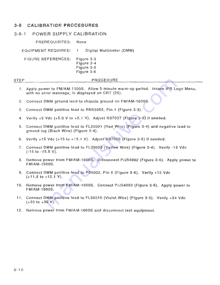 IFR Systems FM-1600S Maintenance Manual Download Page 103