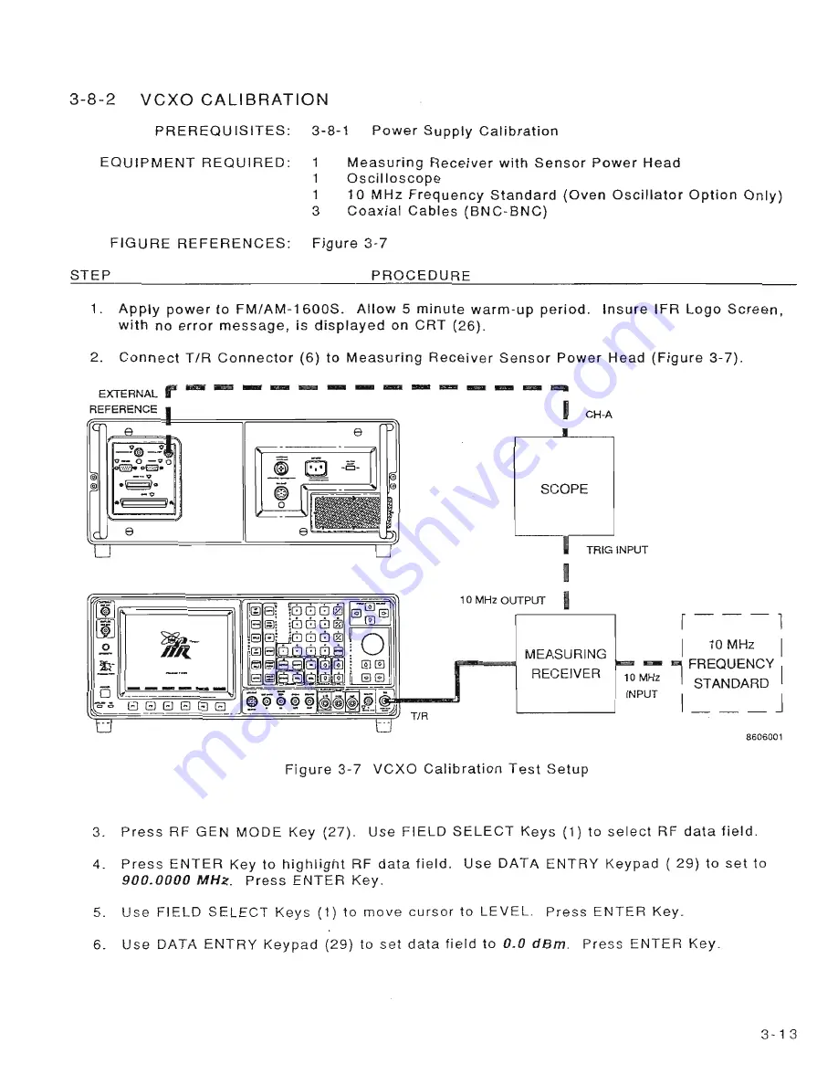 IFR Systems FM-1600S Maintenance Manual Download Page 106