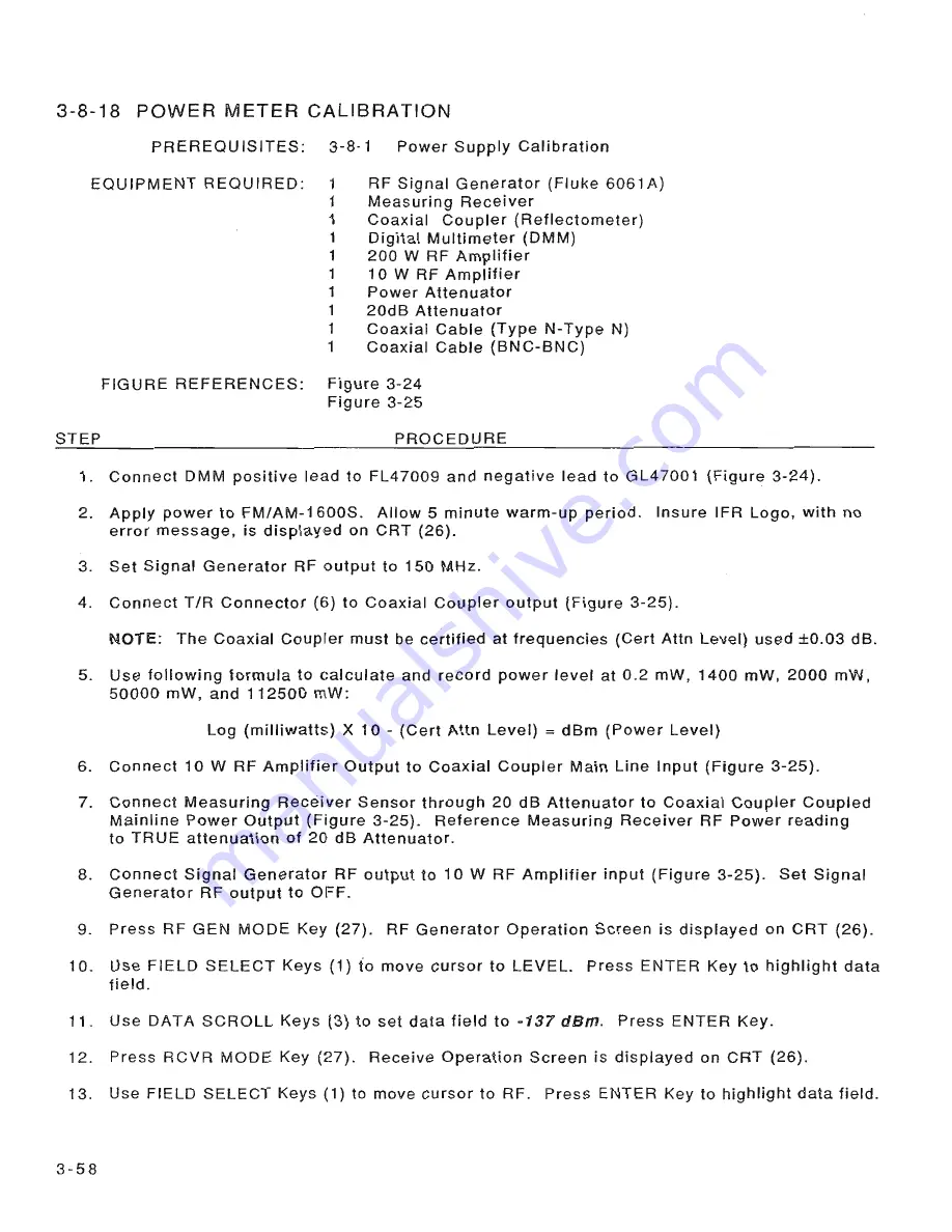 IFR Systems FM-1600S Maintenance Manual Download Page 153