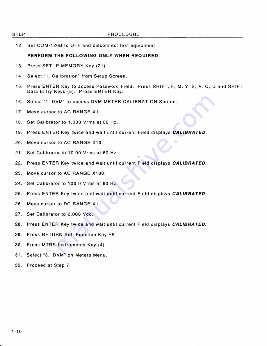 IFR COM-120B Maintenance Manual Download Page 14