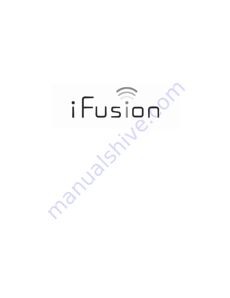 iFusion SmartStation User Manual Download Page 1