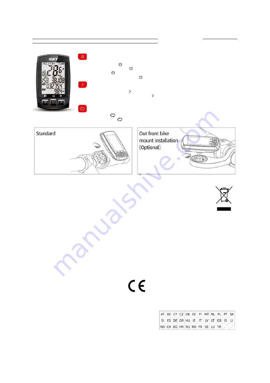 Iget C210 Скачать руководство пользователя страница 4