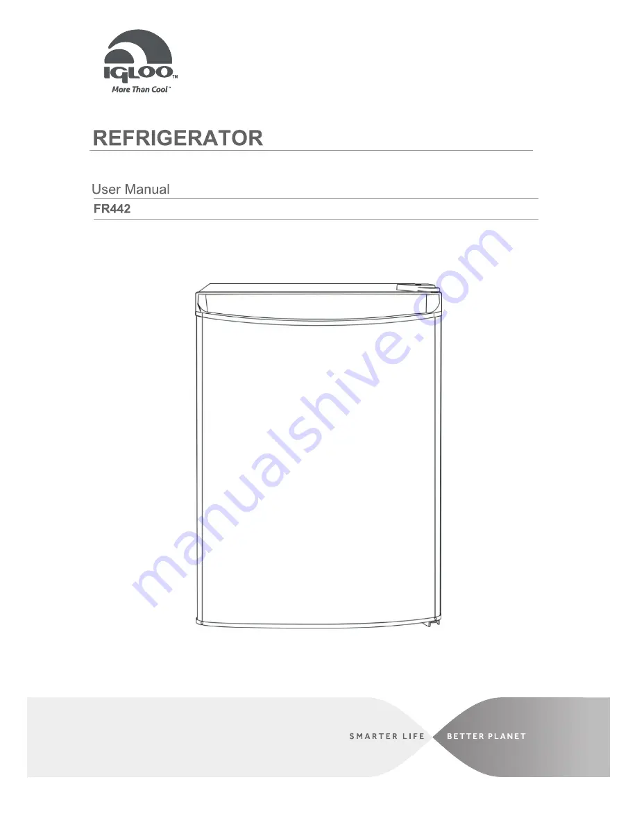 Igloo FR442 User Manual Download Page 1