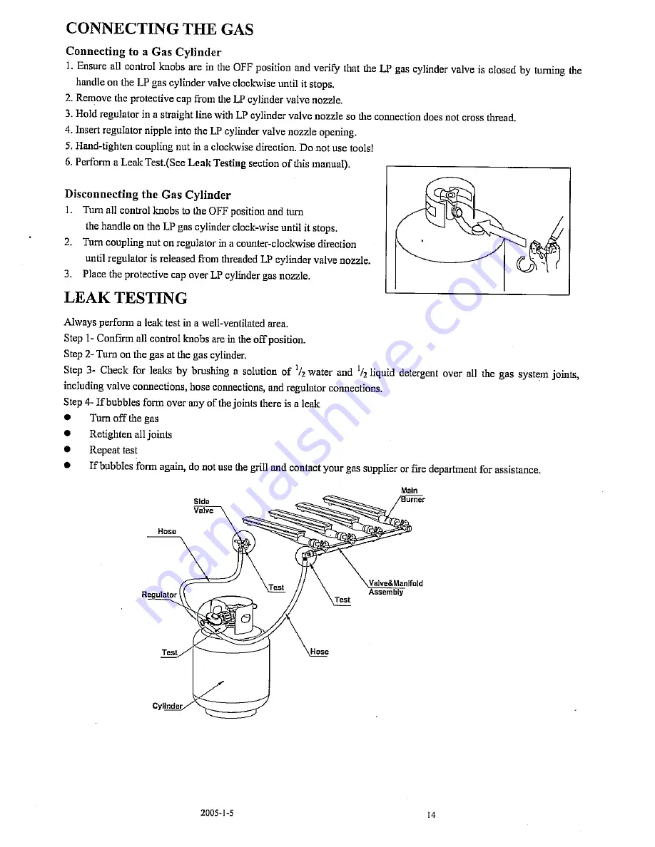 Igloo IGW 400 Assembly And Operating Instructions Manual Download Page 14