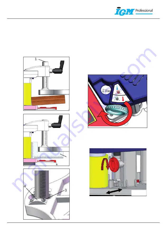 IGM Professional 142-BR300 Instructions Manual Download Page 6