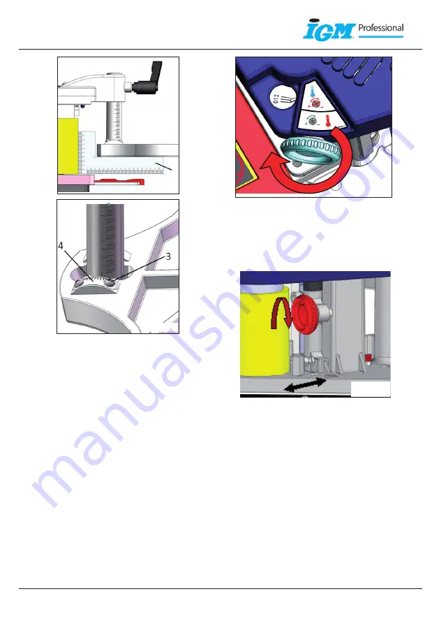 IGM Professional 142-BR300 Instructions Manual Download Page 40