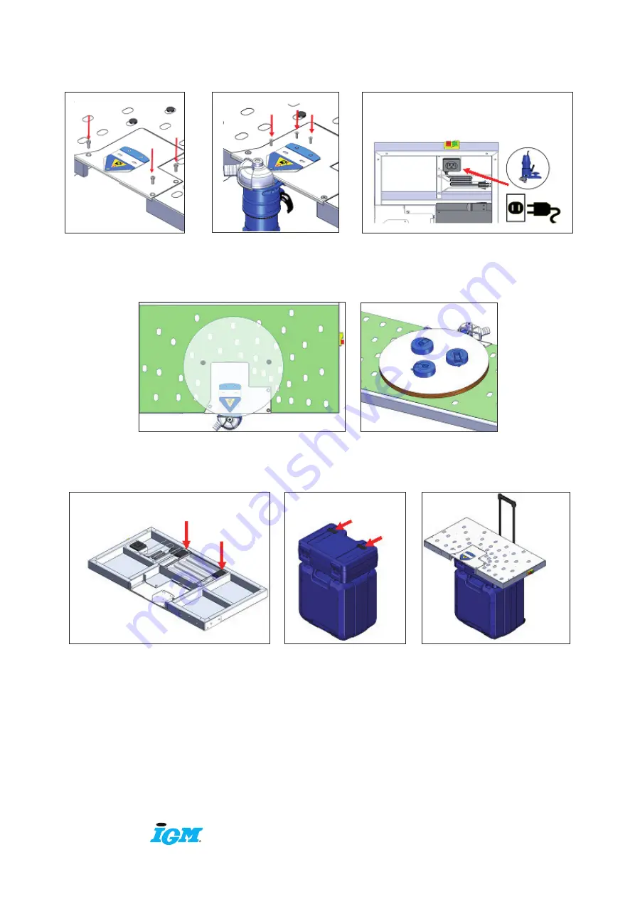 IGM 142-ST95B Operating Instructions Manual Download Page 6