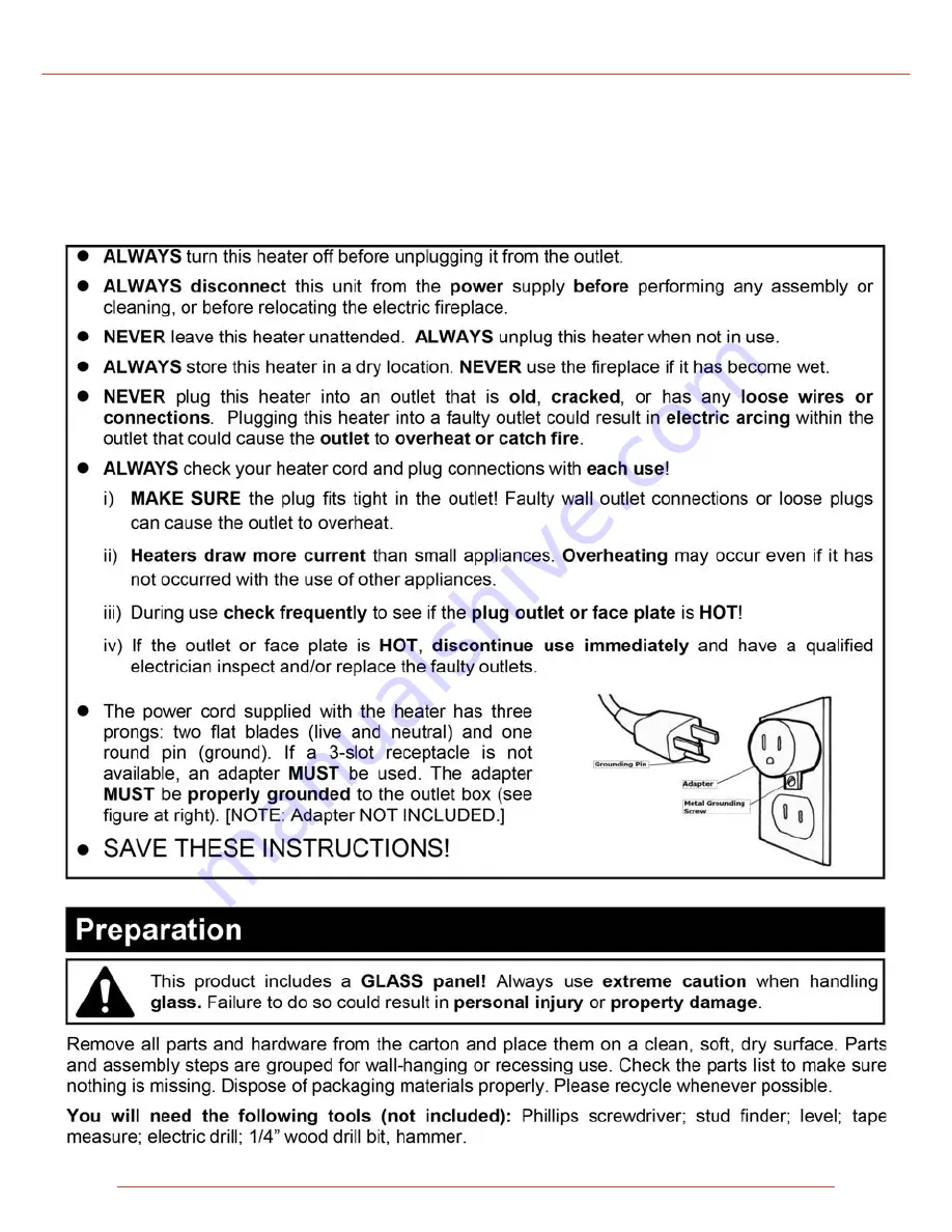 Ignis EWF-36 Owner'S Manual Download Page 3