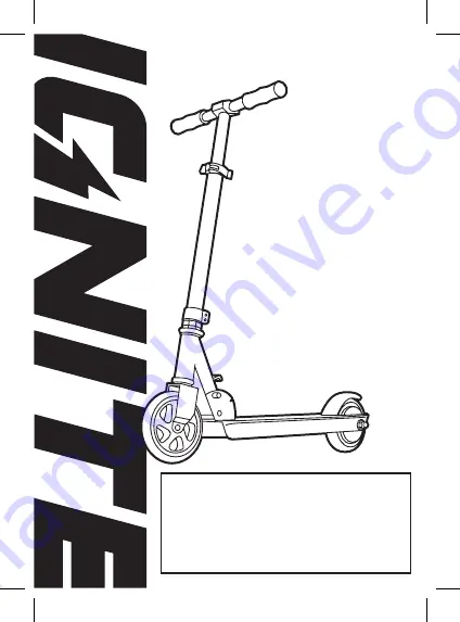 Ignite ESC01 Скачать руководство пользователя страница 1