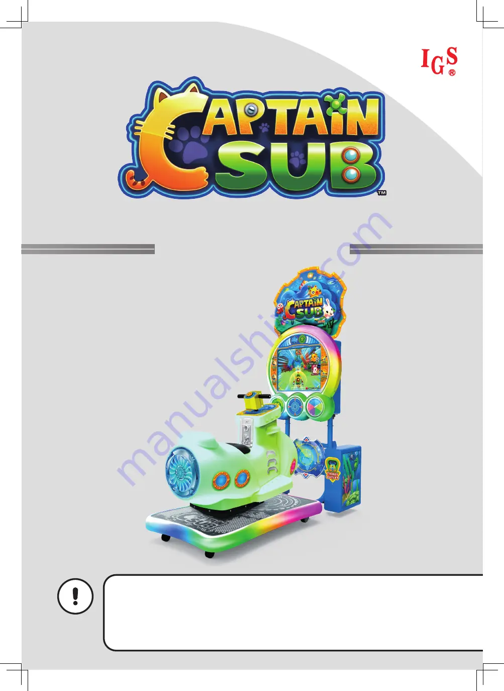 IGS Captain Sub User Manual Download Page 1