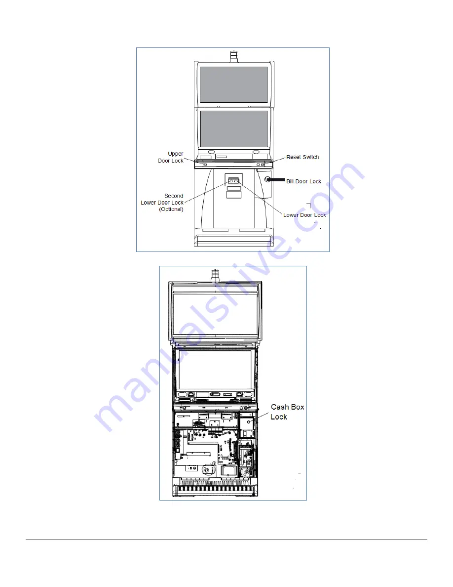 IGT Crystal Slant Cabinet Manual Download Page 4