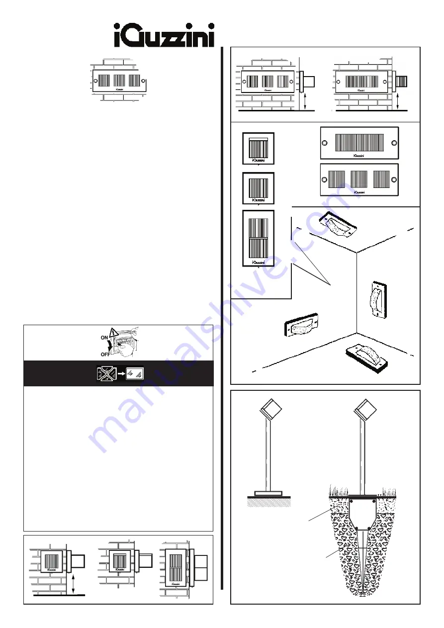 iGuzzini B731 - B734 Installation Instructions Manual Download Page 1