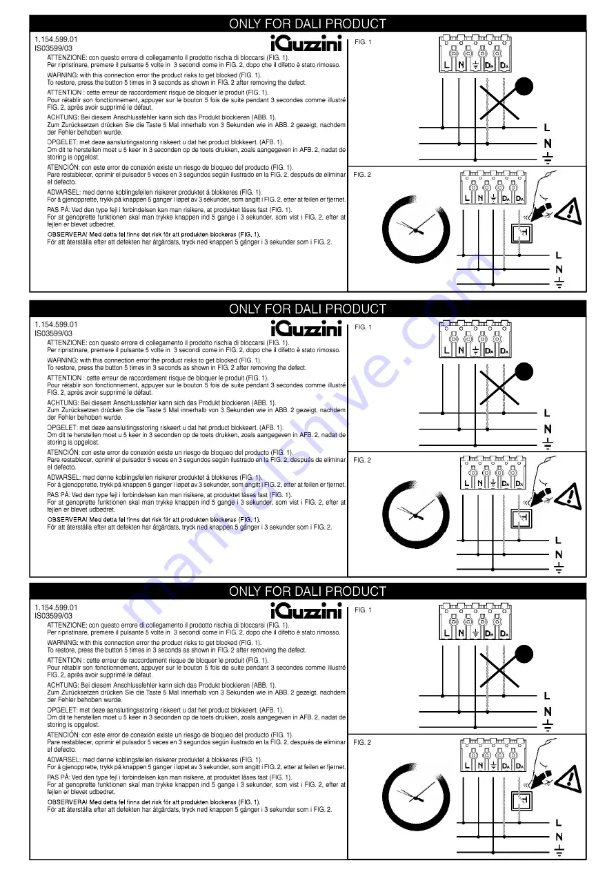 iGuzzini B856 Manual Download Page 7