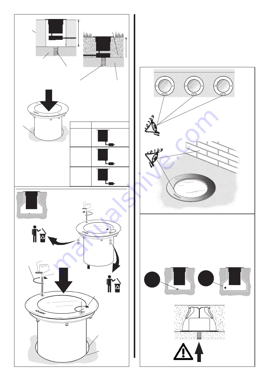 iGuzzini LIGHT UP EARTH FLUSH Manual Download Page 9