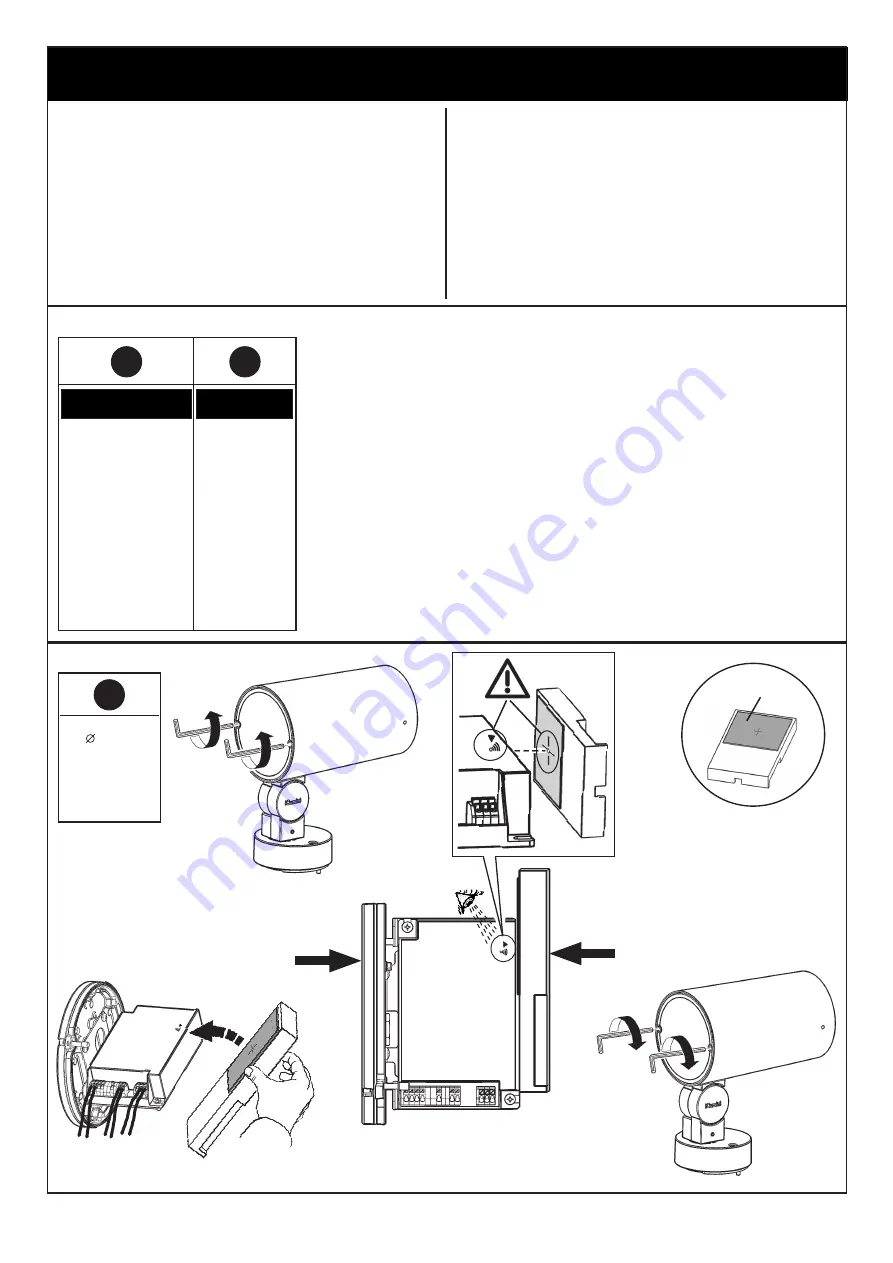 iGuzzini PALCO IN-OUT EH87 Instruction Sheet Download Page 9