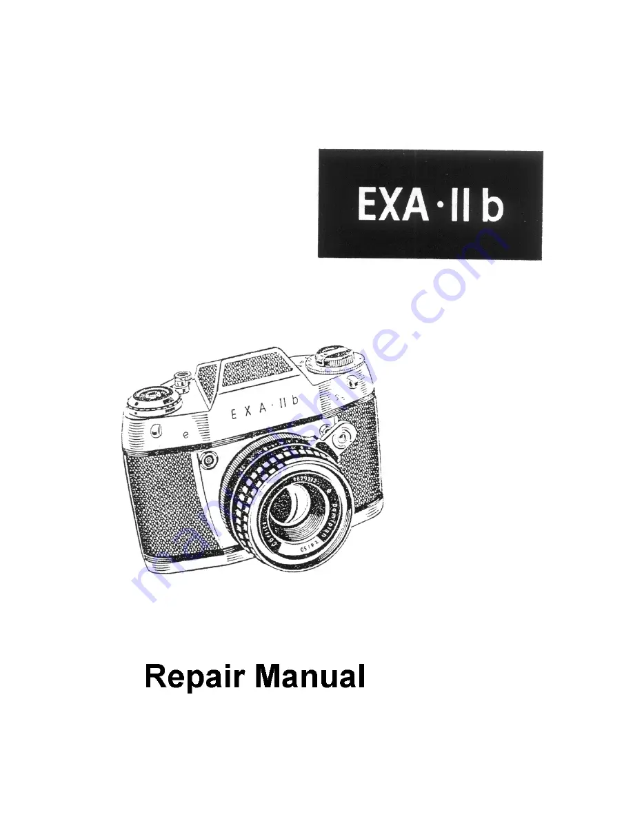 Ihagee EXA 1 Repair Manual Download Page 31