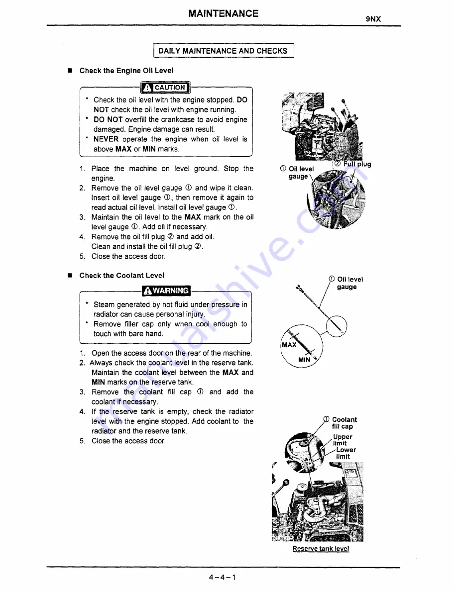 IHI 9NX Service Manual Download Page 77