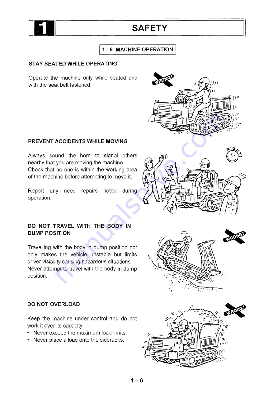 IHI IC100-2 Operation Manual Download Page 11