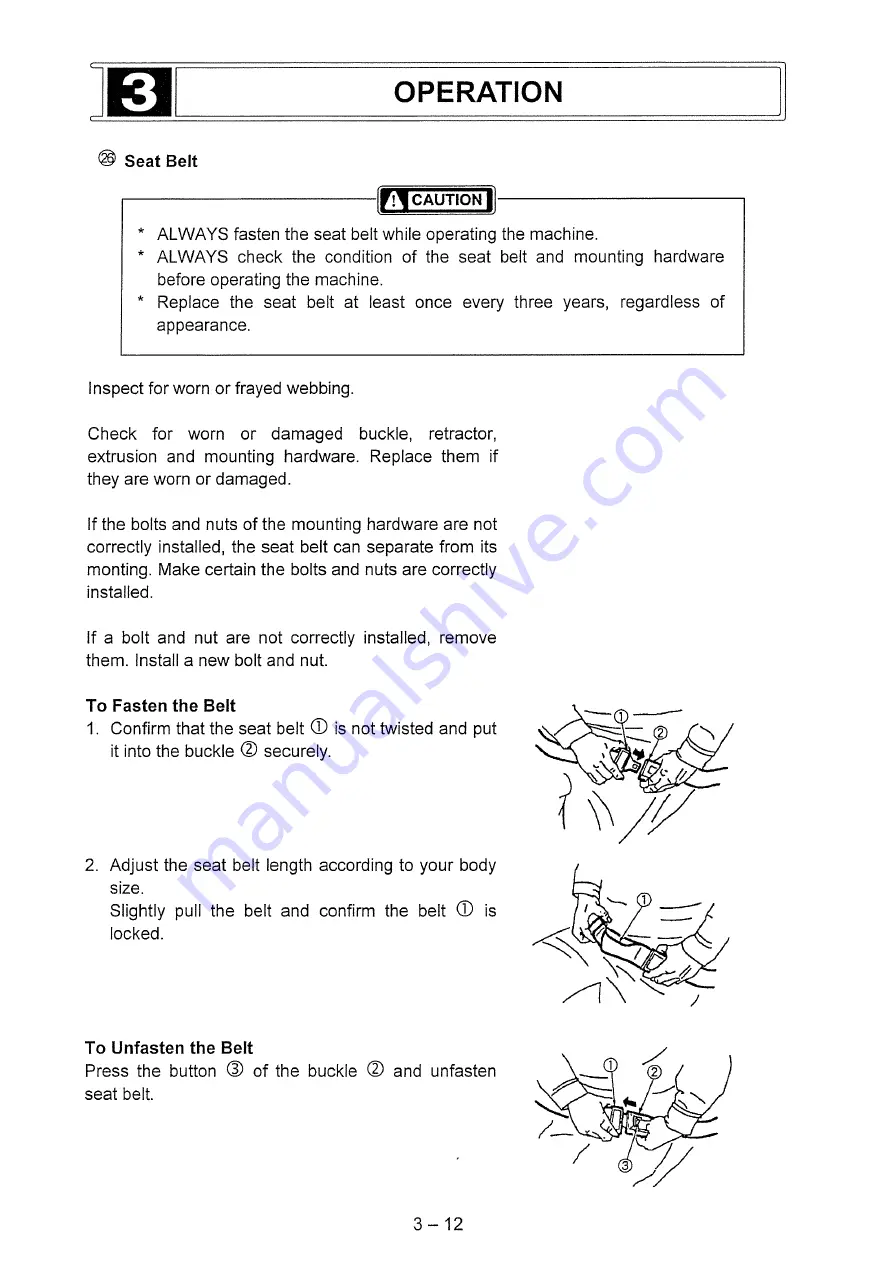 IHI IC100-2 Operation Manual Download Page 41