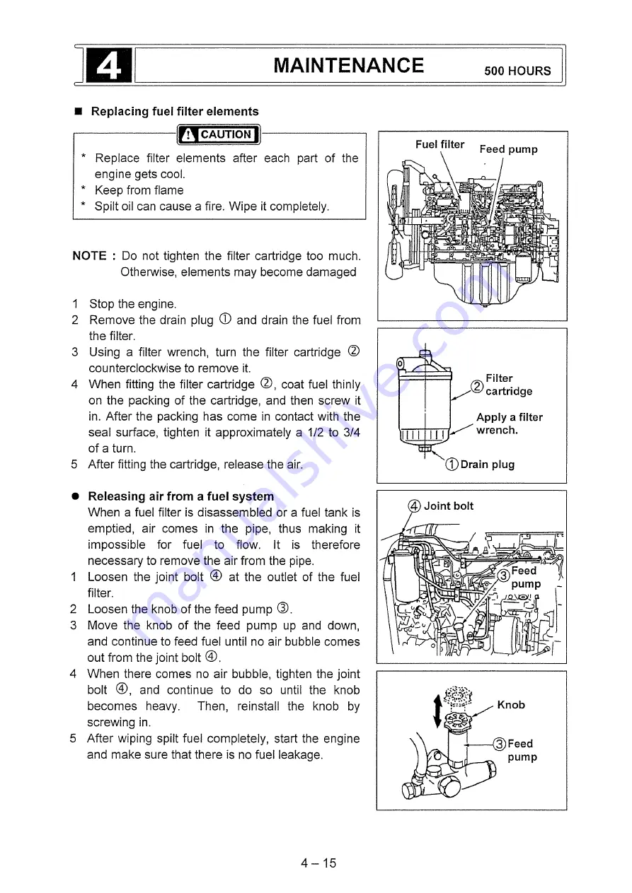 IHI IC100-2 Operation Manual Download Page 76