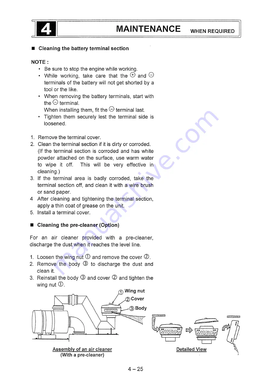 IHI IC100-2 Operation Manual Download Page 86