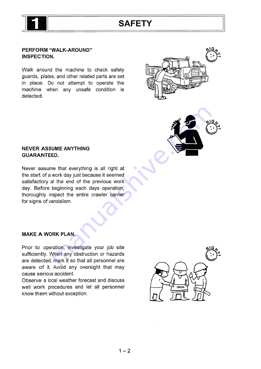 IHI IC70-2 Operation Manual Download Page 7