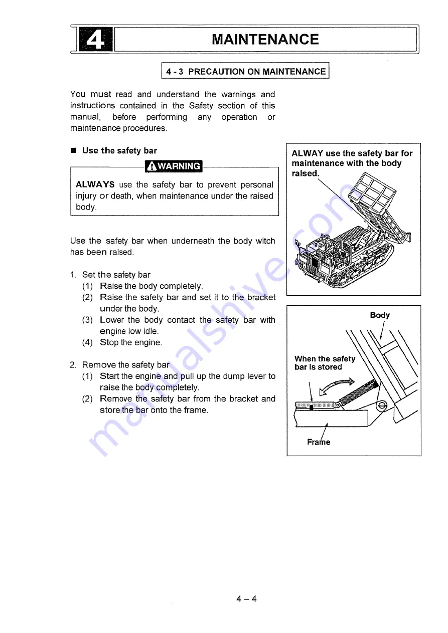 IHI IC70-2 Operation Manual Download Page 66