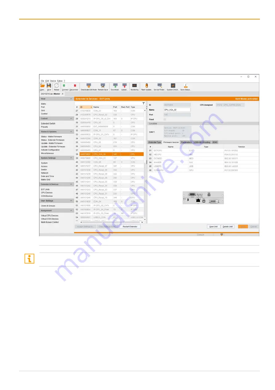 Ihse Draco tera flex Cat X 1G K480-C16 User Manual Download Page 180