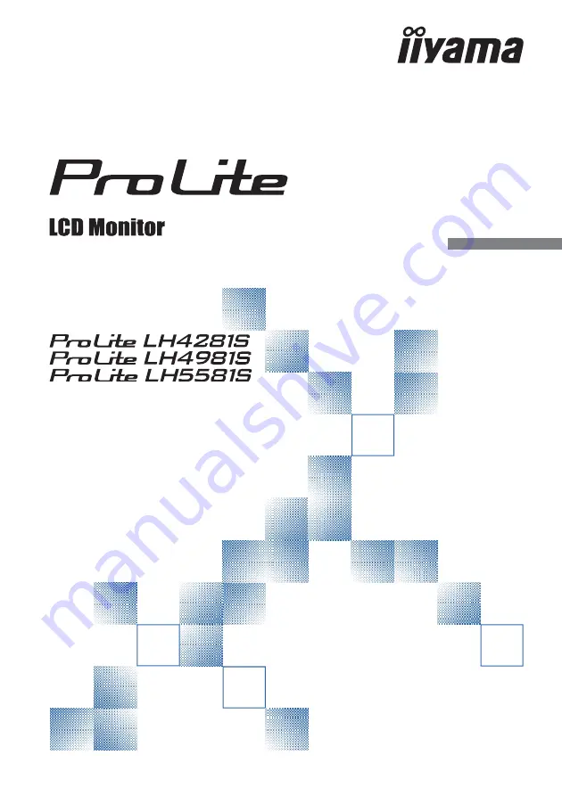 Iiyama LH4281S User Manual Download Page 1