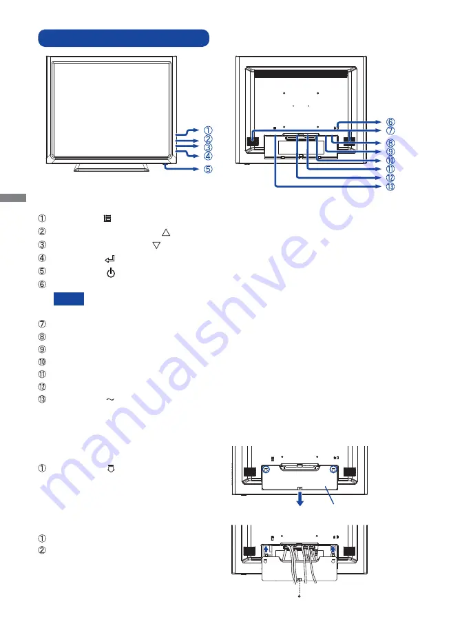 Iiyama ProLite 1531SAW Скачать руководство пользователя страница 10