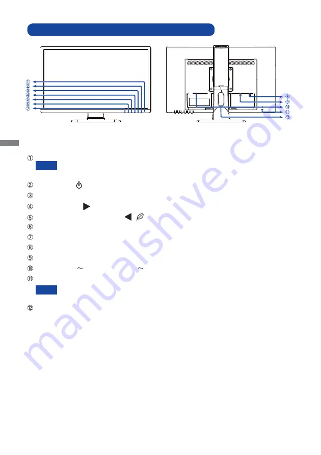 Iiyama ProLite B2282HD User Manual Download Page 12