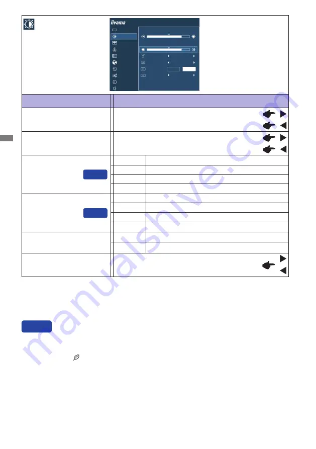 Iiyama ProLite B2283HS Скачать руководство пользователя страница 23