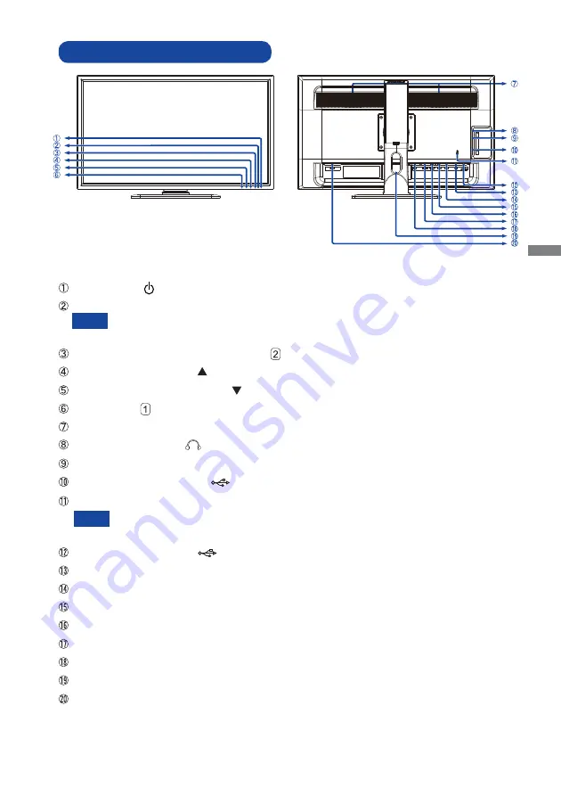 Iiyama ProLite B2888UHSU User Manual Download Page 11