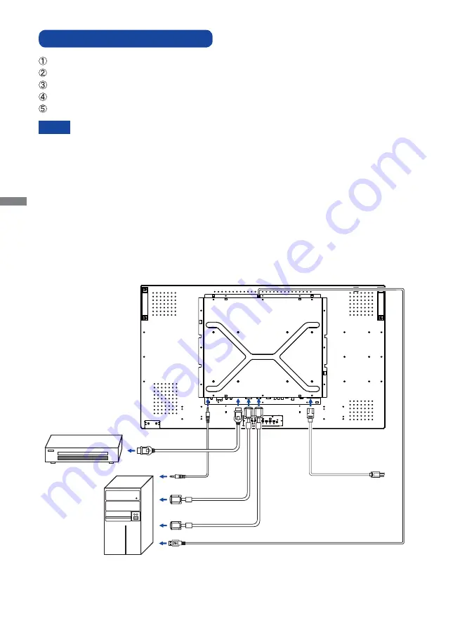 Iiyama ProLite LE4262S User Manual Download Page 20