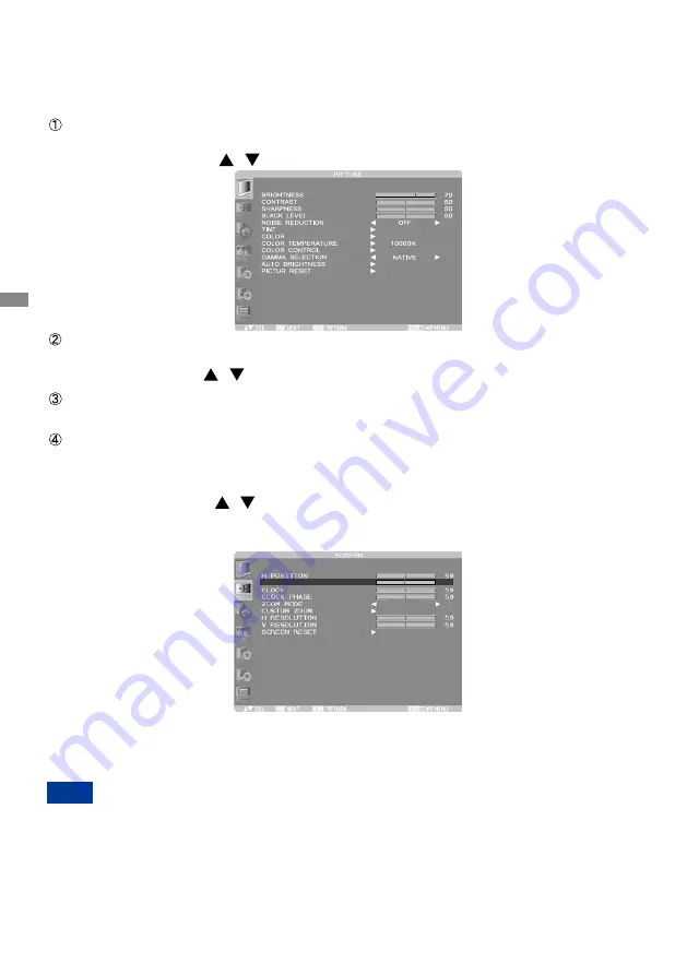 Iiyama ProLite LH4780SB User Manual Download Page 27