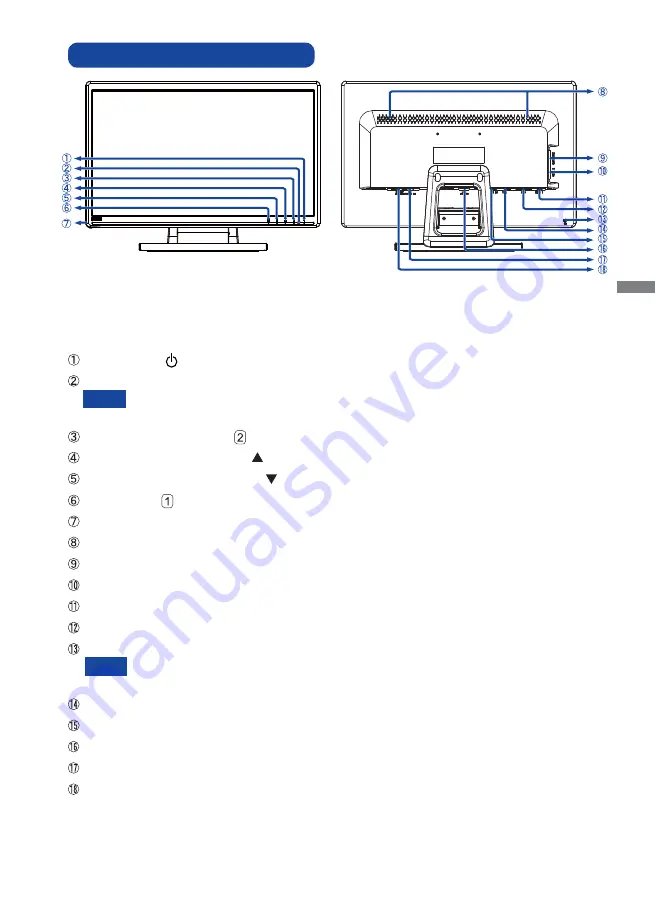 Iiyama ProLite T2451MTS User Manual Download Page 9