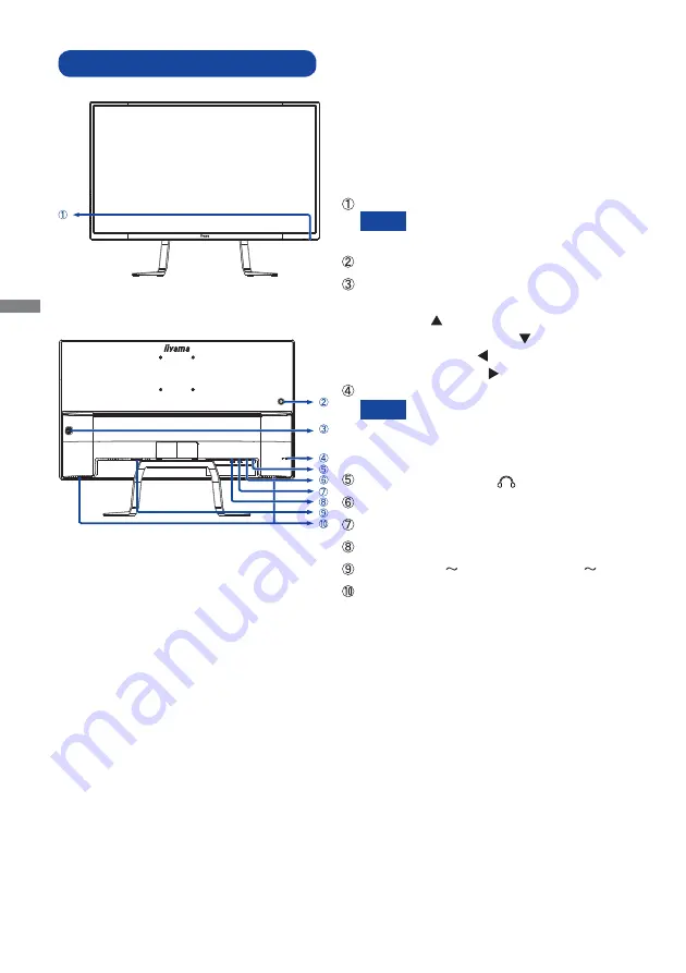 Iiyama ProLite X3272UHS Скачать руководство пользователя страница 10