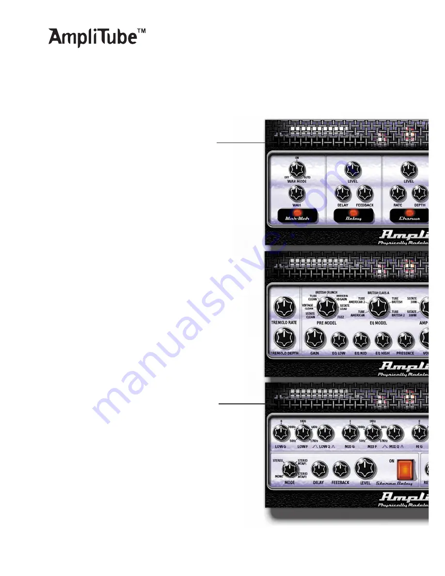 IK Multimedia 2 AMP effects User Manual Download Page 8