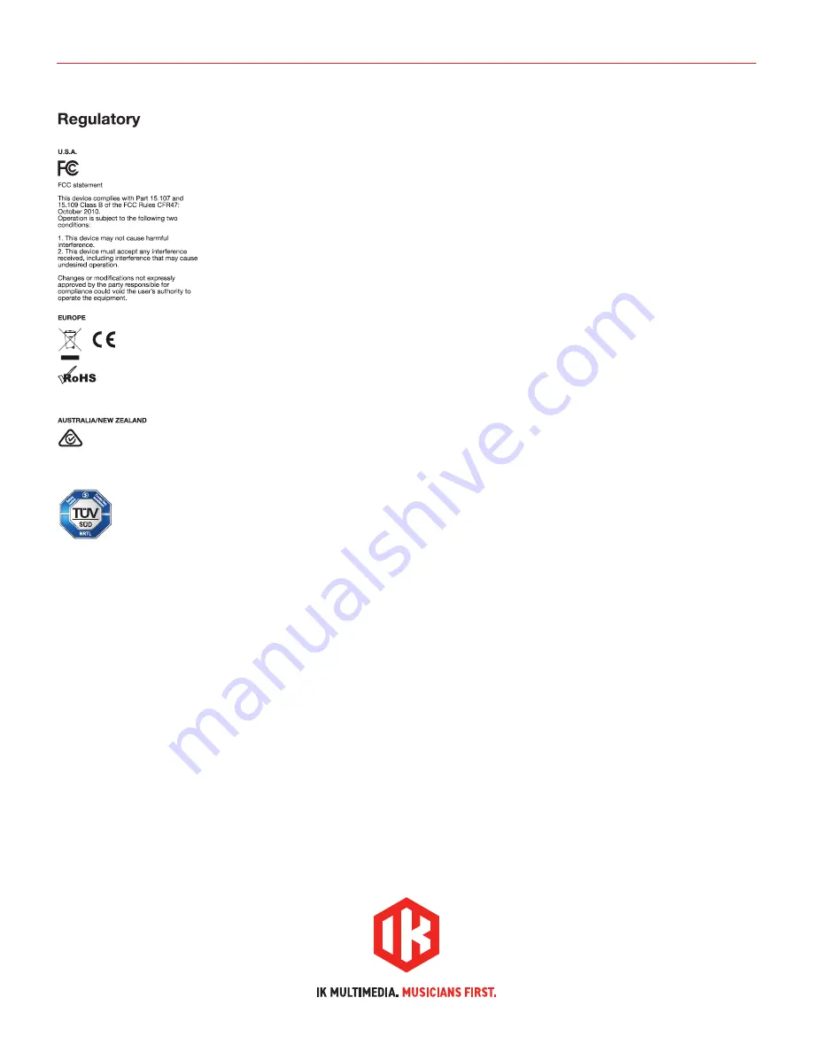 IK Multimedia iLoud Precision 6 User Manual Download Page 24