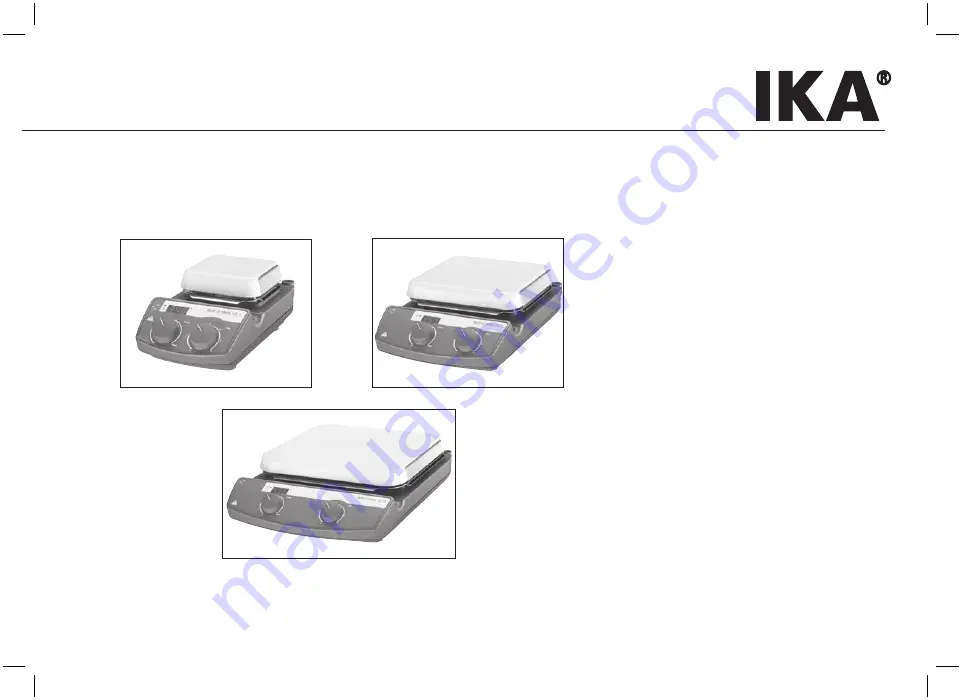 IKA 35 828 25 Скачать руководство пользователя страница 1