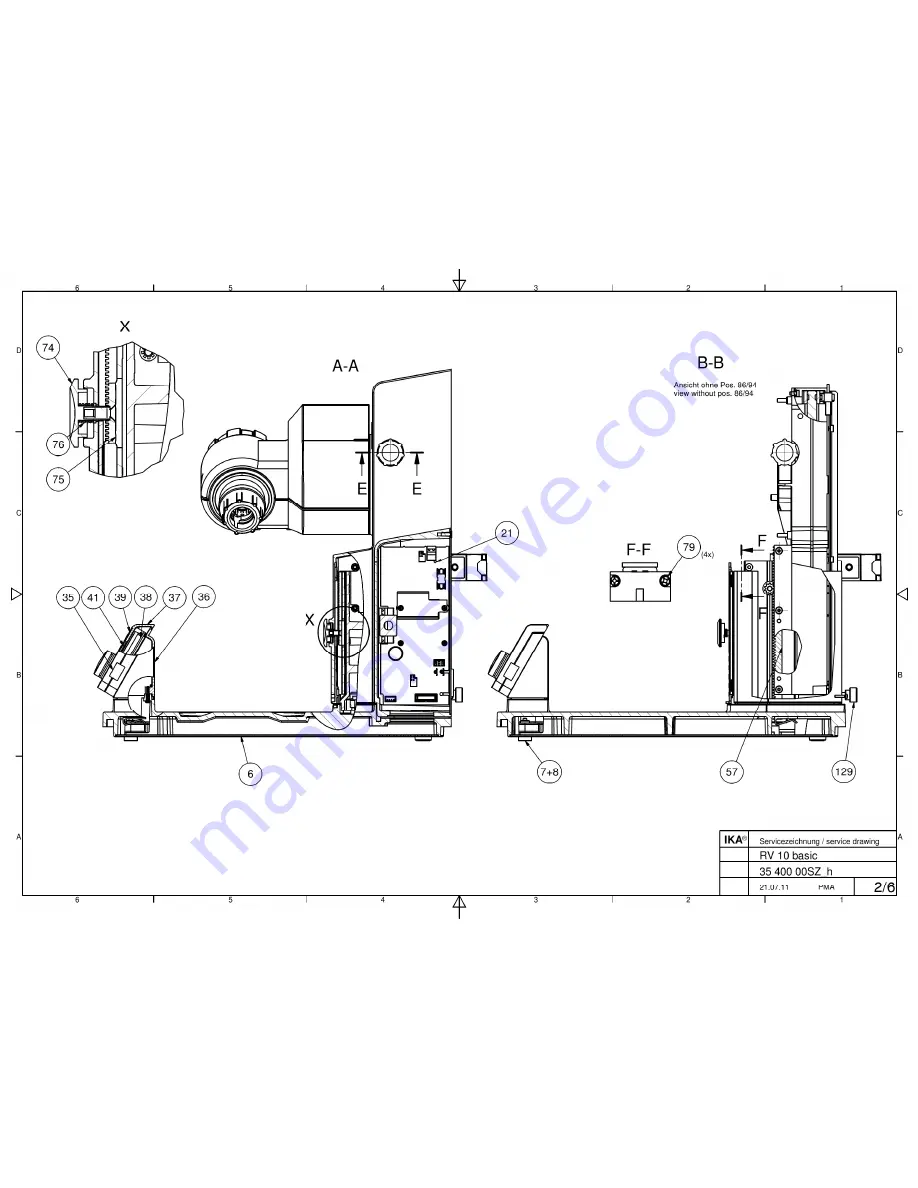 IKA 35400.00 RV 10 basic Service Manual Download Page 7