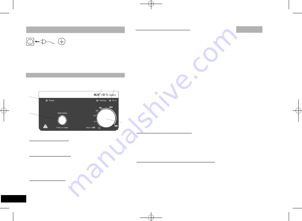 IKA HB 10 Operating Instructions Manual Download Page 6