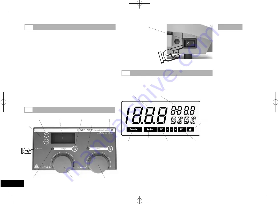 IKA IKAMAG RET control-visc Operating Instructions Manual Download Page 6