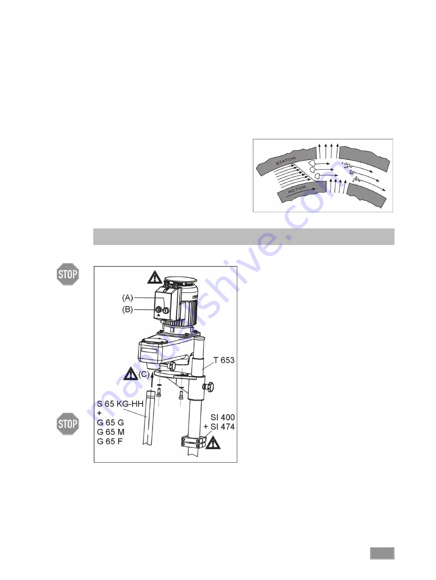 IKA T 65 D Operating Instructions Manual Download Page 31